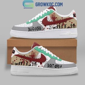 The Walking Dead TV Series Don’t Open Death Inside Air Force 1 Shoes