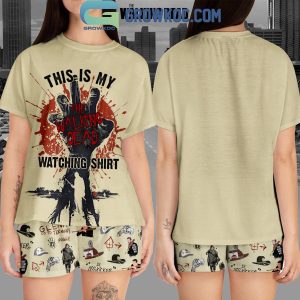 The Walking Dead This Is My Watching Shirt T-Shirt Short Pants