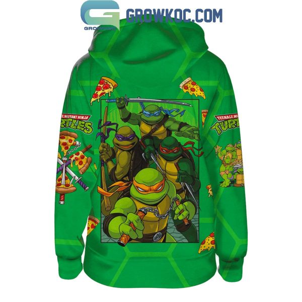 Turtle Power Teenage Mutant Ninja Turtles Full Green Hoodie Shirts