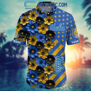 UCLA Bruins Summer Flower Love Fan Personalized Hawaiian Shirt