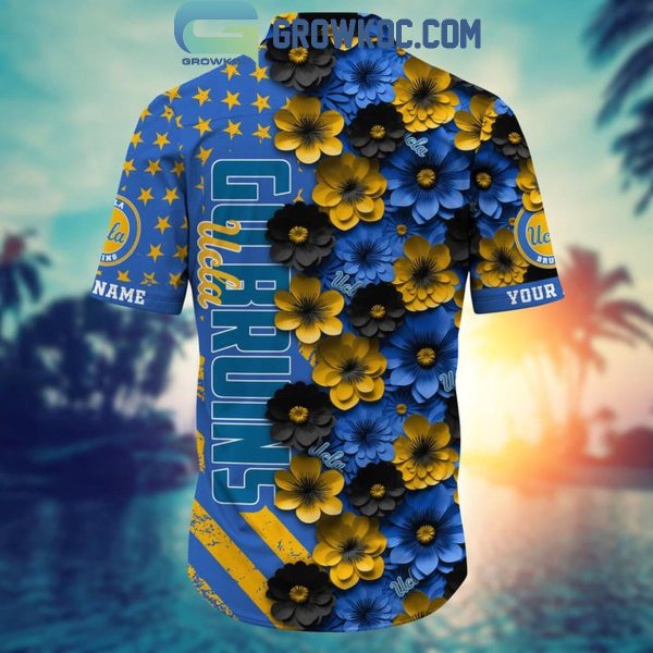 UCLA Bruins Summer Flower Love Fan Personalized Hawaiian Shirt