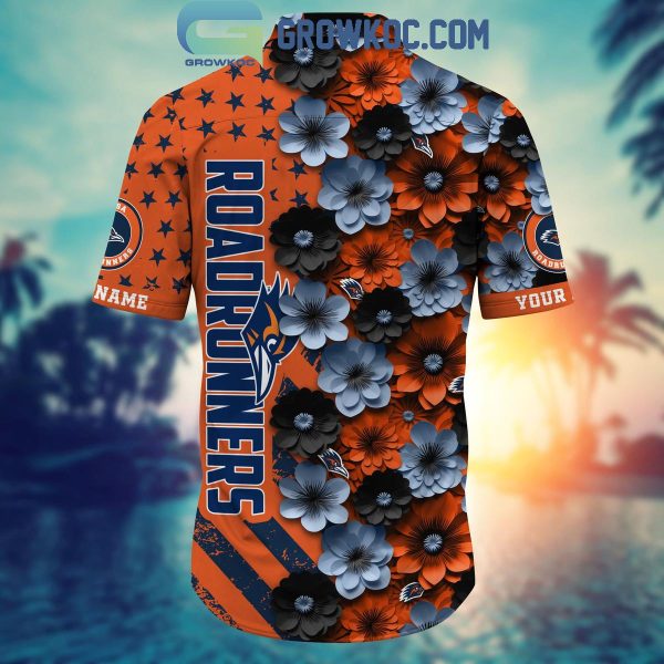 UTSA Roadrunners Summer Flower Love Fan Personalized Hawaiian Shirt