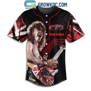 Van Halen Dance The Night Away Personalized Baseball Jersey
