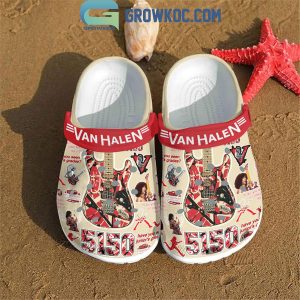 Van Halen Everybody Want Some Fan Crocs Clogs