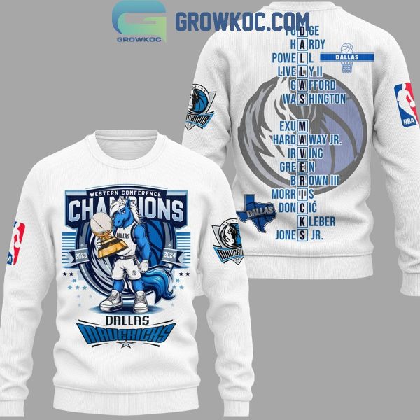 Western Conference Champions 2024 Dallas Mavericks The Champ Hoodie Shirt