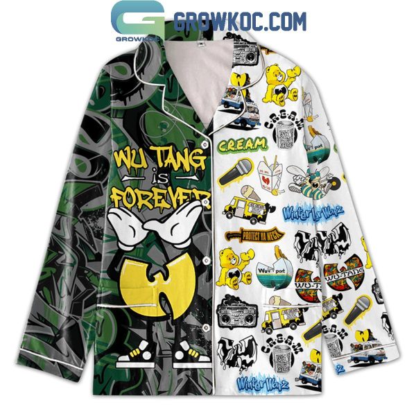 Wu Tang Clan Is Forever Fan Polyester Pajamas Set