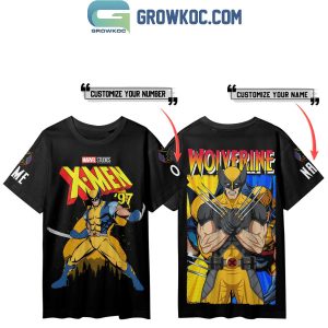 X-Men ’97 Marvel Studio Wolverine Black Version Personalized Hoodie Shirts