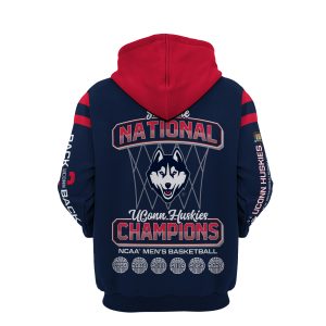 6 Times Champions Uconn Huskies National Champions Hoodie