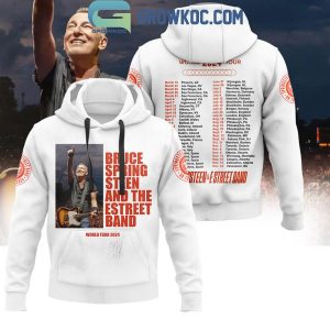 2024 Bruce Springsteen And E Street Band Schedule World Tour Hoodie Shirts