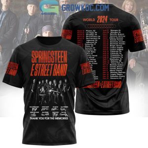 2024 Bruce Springsteen And E Street Band World Tour Thank You Hoodie Shirts