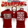 Oklahoma Sooners 2024 National Champions Softball Back To Back Hoodie Shirts