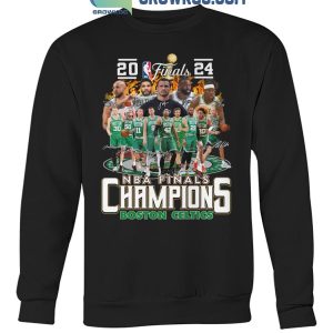 2024 Finals Boston Celtics Became NBA Champions Fan T-Shirt