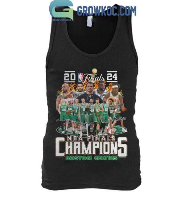 2024 Finals Boston Celtics Became NBA Champions Fan T-Shirt