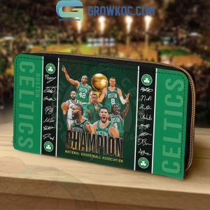 2024 NBA Finals Champions Boston Celtics Fan Celebrating Handbag