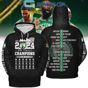 2024 NBA Finals Champions Boston Celtics Hoodie T Shirt