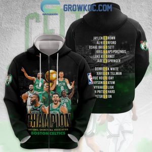 2024 NBA Finals Champions Boston Celtics Player Word Puzzle Hoodie Shirt