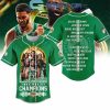 Boston Celtics 2024 NBA Finals Champions Celebration Personalized Baseball Jersey