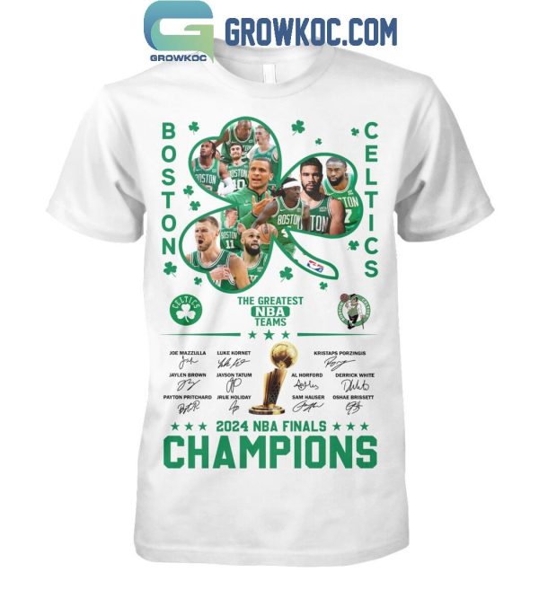 2024 NBA Finals Cup Of Champions Boston Celtics  Basketball Loyal Fan T-Shirt