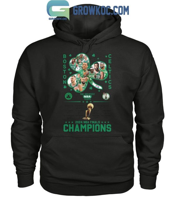 2024 NBA Finals Cup Of Champions Boston Celtics  Basketball Loyal Fan T-Shirt