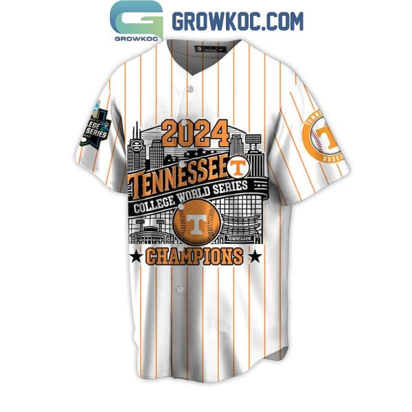 2024 Tennessee College World Series Champions Personalized Baseball Jersey