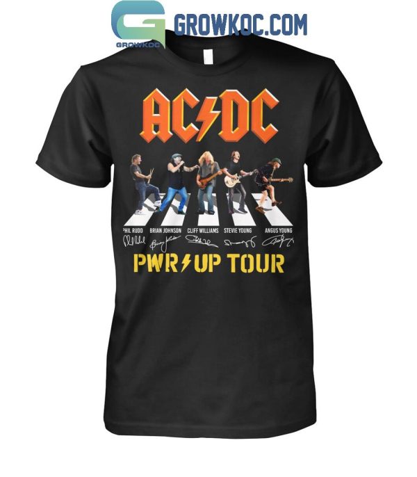 ACDC PWR Up Tour 2024 The High Voltage The Legends T-Shirt