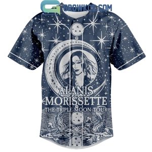 Alanis Morissette The Triple Moon Tour 2024 Schedule Personalized Baseball Jersey