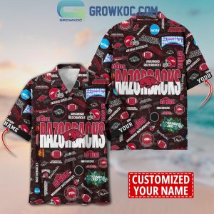 Arkansas Razorbacks Solgan Go Hogs True Fan Spirit Personalized Hawaiian Shirts