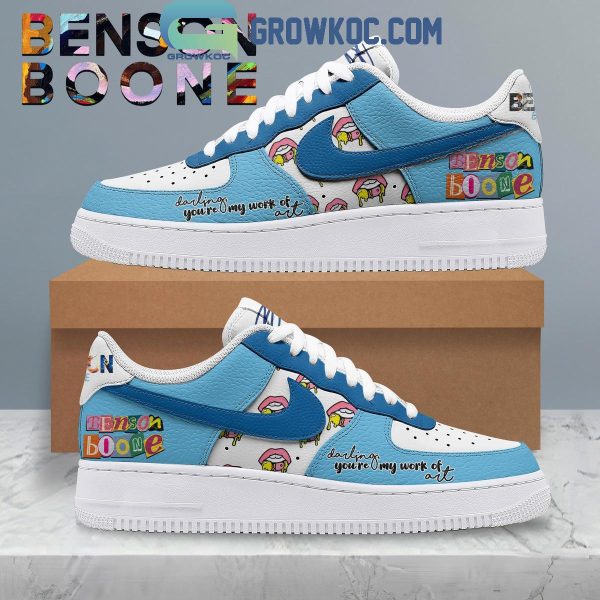 Benson Boone Darling You Are My Work Of Art Air Force 1 Shoes