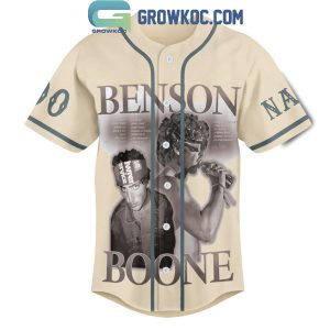 Benson Boone Fireworks And Rollerblades World Tour Personalized Baseball Jersey