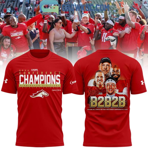 Birmingham Stallions USFL Conference Champions 2024 Hoodie Shirts