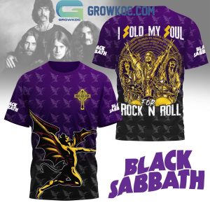 Black Sabbath I Sold My Soul For Rock N Roll Hoodie Shirts