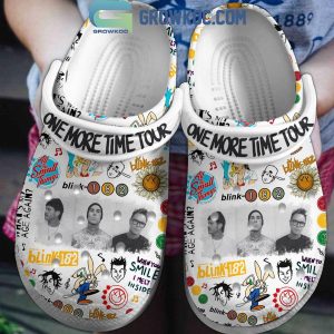 Blink 182 One More Time Tour 2024 Crocs Clogs
