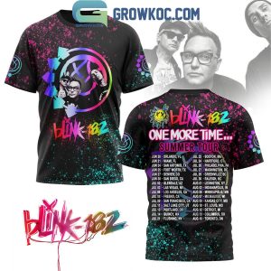 Blink 182 One More Time Tour 2024 Summer Hoodie Shirts