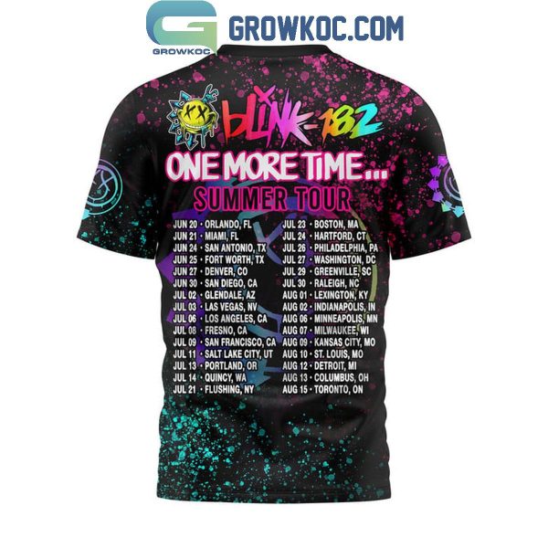 Blink 182 One More Time Tour 2024 Summer Hoodie Shirts