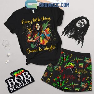 Bob Marley Every Little Things Gonna Be Alright T-Shirt Shorts Pants