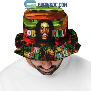 Bob Marley One Love One Bucket Hat