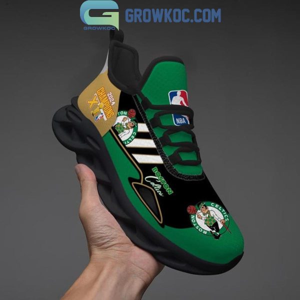 Boston Celtics 2023-2024 NBA Finals Champions Go Celtics Max Soul Shoes