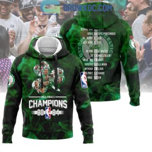 Boston Celtics 2024 NBA Champions Fan Celebration Hoodie Shirts
