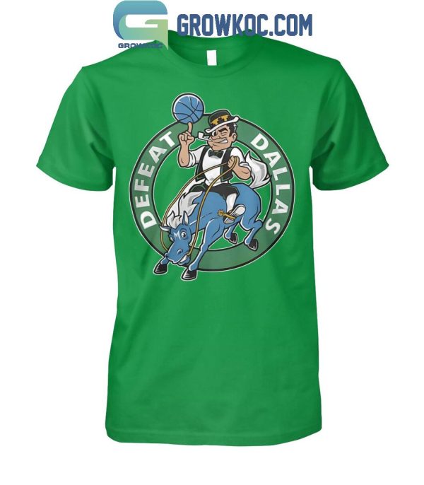 Boston Celtics Defeat Dallas Mavericks In NBA Finals 2024 T-Shirt