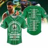 Boston Celtics Different Here 2024 NBA Finals Champions Personalized Baseball Jersey