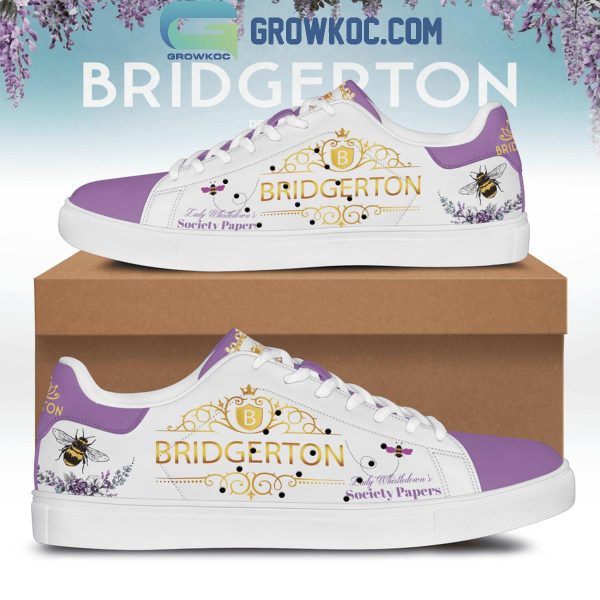 Briderton Wisteria Lady Whistledown’s Society Paper Stan Smith Shoes