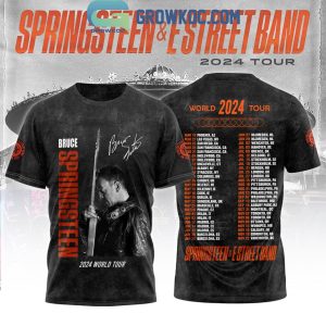 Bruce Springsteen And E Street Band World Tour 2024 Hoodie Shirt