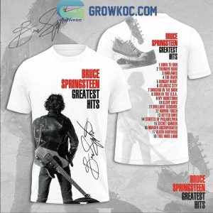 Bruce Springsteen The Greatest Hits Playlist Hoodie Shirts