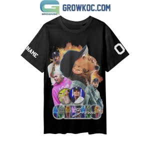 Chris Brown Breezy Till The Wheels Fall Off Personalized Hoodie Shirts