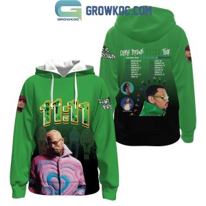 Chris Brown The Stars Tour 2024 Detailed Schedule Hoodie Shirts