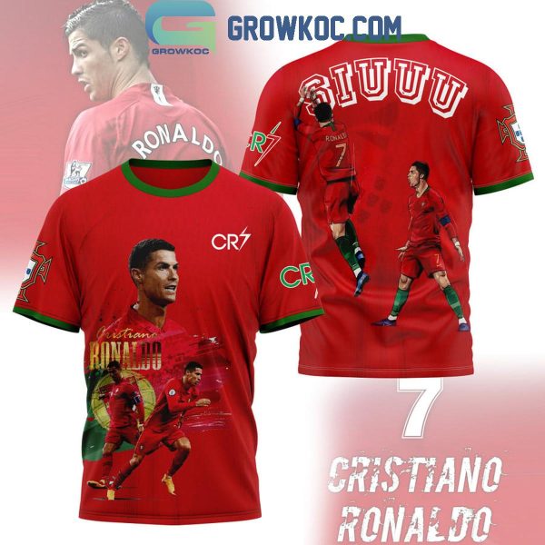 Cristiano Ronaldo Siuuu Football GOAT CR7 Hoodie Shirts