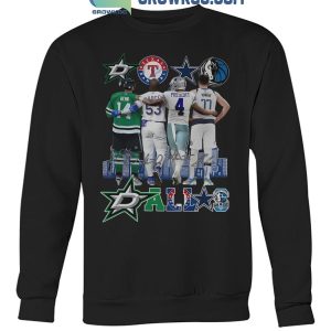 Dallas Stars Benn Texas Rangers Dallas Cowboys Prescott Mavericks Doncic T-Shirt