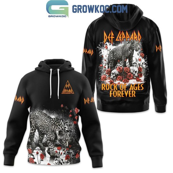 Def Leppard Rock Of Ages Forever Fan Hoodie Shirt