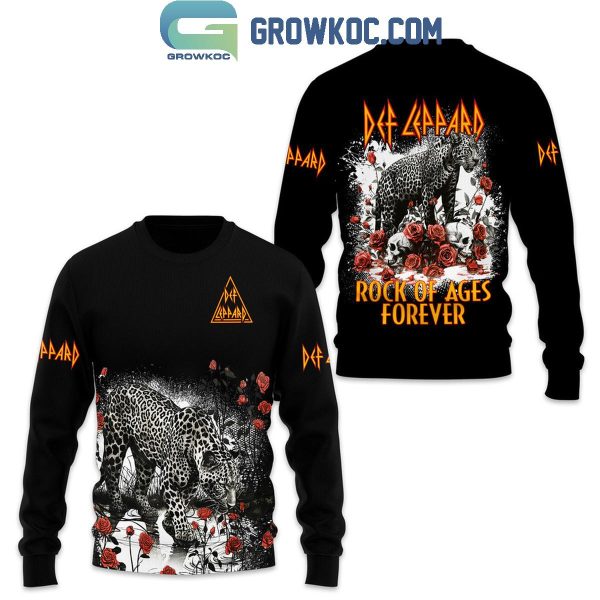 Def Leppard Rock Of Ages Forever Fan Hoodie Shirt