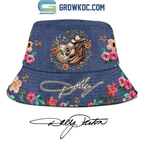 Dolly Parton Country Girl Jean Bucket Hat